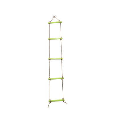 Žebřík dětský provazový závěsný 1,8m max.80kg zelený
