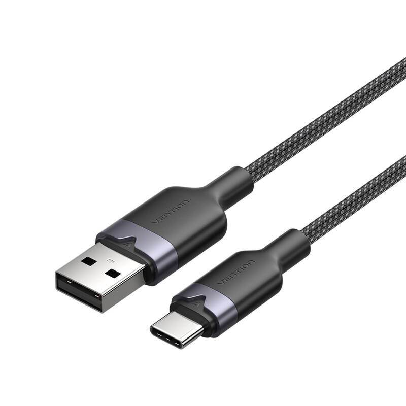 Kabel USB 2.0 A na USB-C 3A Vention CTNBF 1 M (černý)
