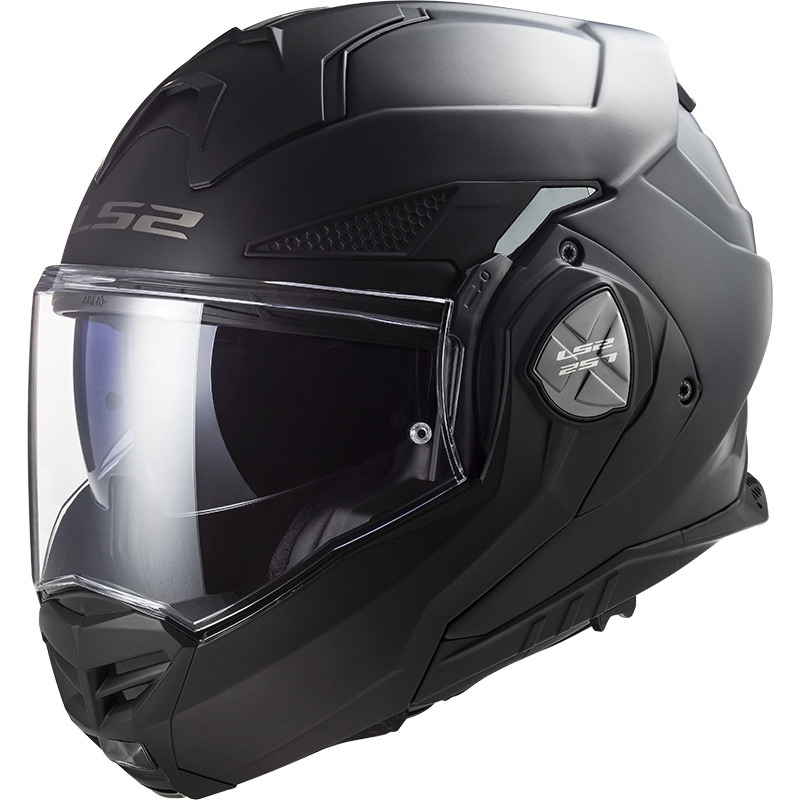 Překlopná moto přilba LS2 FF901 Advant X Solid Matt Black P/J XL (61-62)