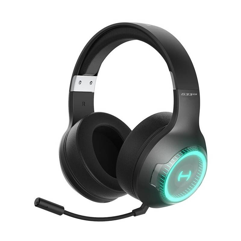 Headset Edifier G33BT / Bluetooth 5.0 / 40 mm / 60 ms / výdrž 48 hod / černá Varianta: ivi1