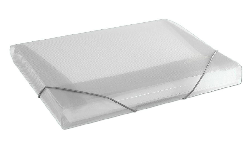 Spisové desky CONCORDE s gumou A4, čirá CONCORDE