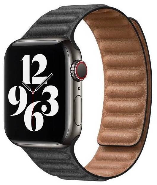 Řemínek COTECi Double Suction na hodinky Apple Watch 38/40/41 mm / PU kůže / černá Varianta: ivi1
