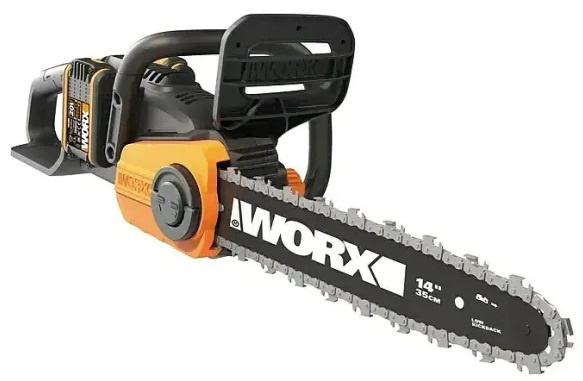 Aku řetězová pila Worx WG384E / 40 V / 35 cm / 80 dB / oranžová/černá Varianta: ivi1