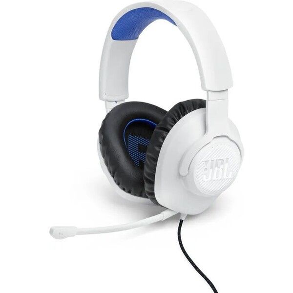 JBL Quantum 100P Console Bílá