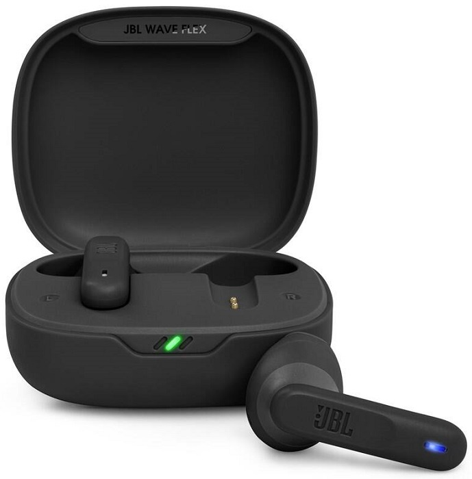 JBL Wave Flex, Black Černá