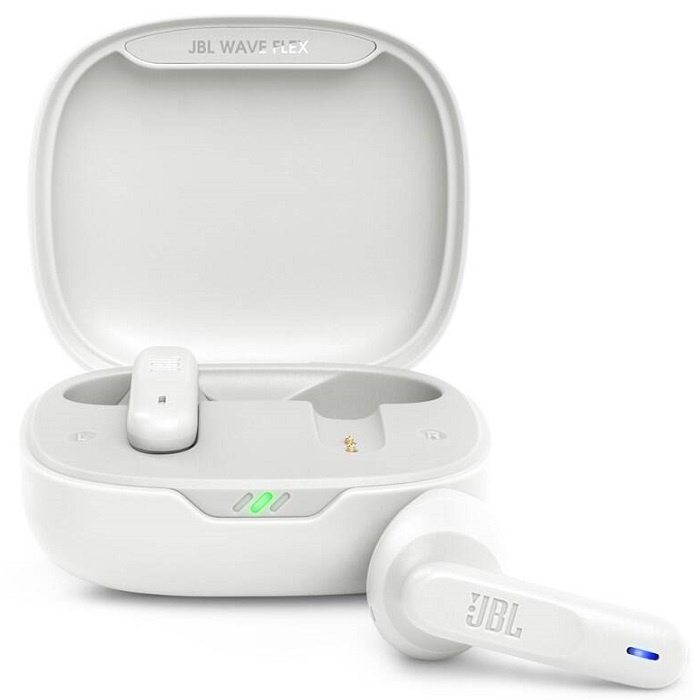 JBL Wave Flex, White Bílá