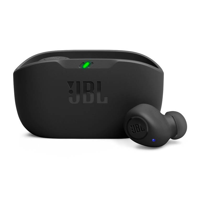 JBL Wave Buds, Black Černá