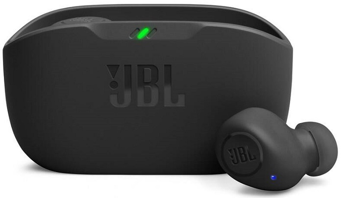 JBL Wave Buds, Black Černá