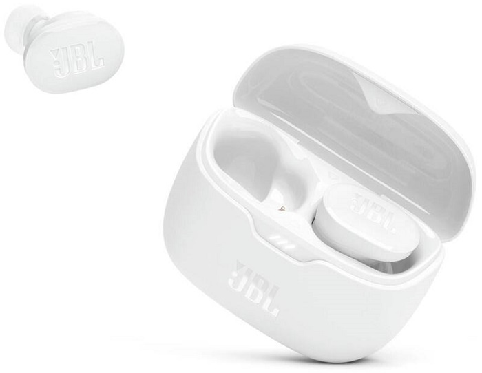 JBL Tune Buds, bílá Bílá