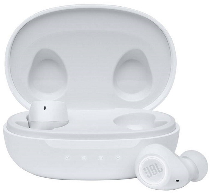 Bezdrátová sluchátka JBL Free II / výdrž 24 hod. / bílá Varianta: ivi1