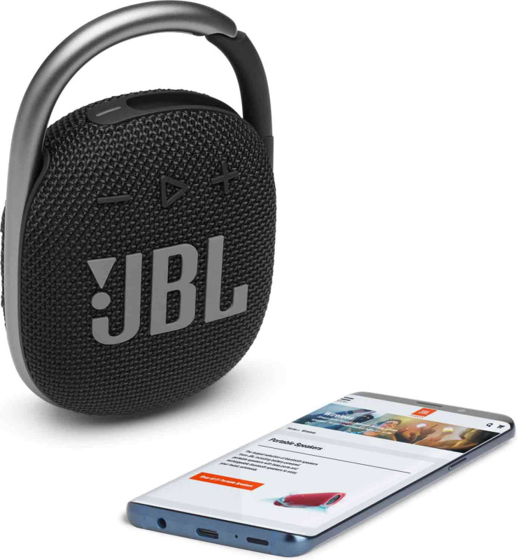 Bezdrátový reproduktor JBL CLIP 4 - černý