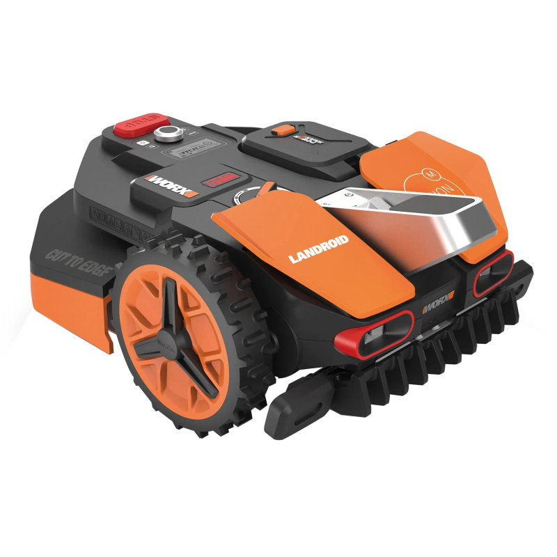 Robotická sekačka Worx Landroid Vision M600 WR206E / do 600 m² / 59 dB / 20 V / černá/oranžová Varianta: ivi2
