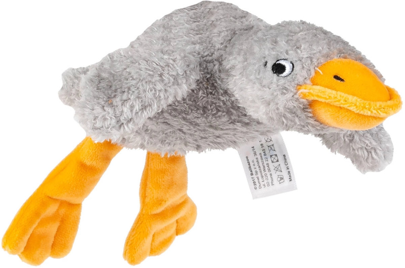 Balibazoo senzorická plyšová husa šedá 23 cm