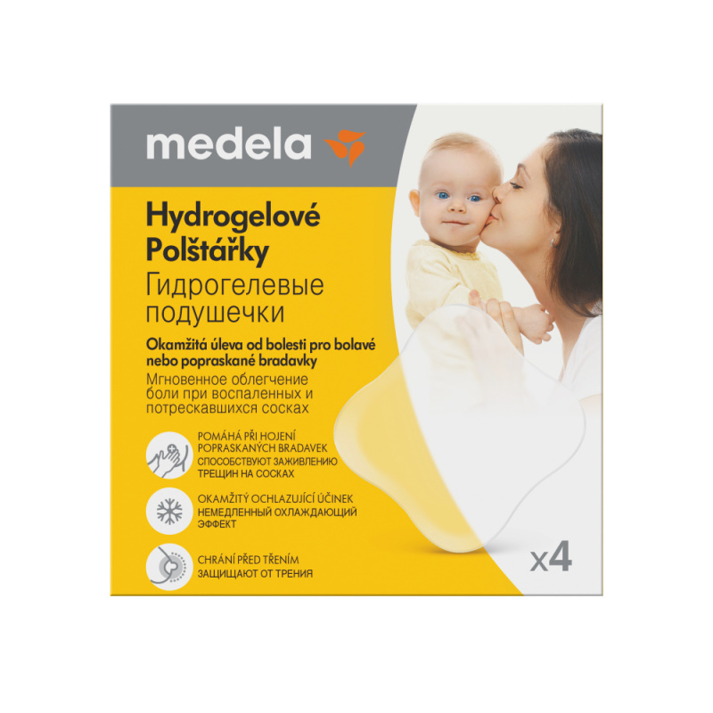 MEDELA Hydrogelové polštářky 4 kusy