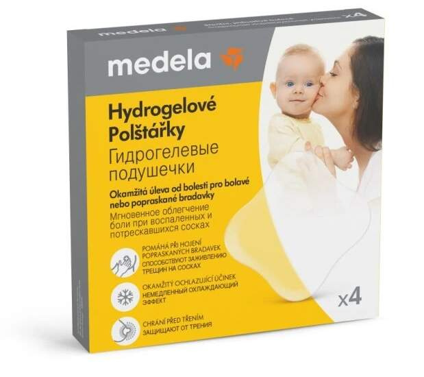 MEDELA Hydrogelové polštářky 4 kusy