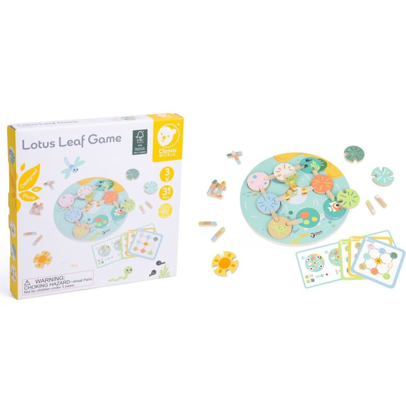 Classic World senzorická hra Lotosový list