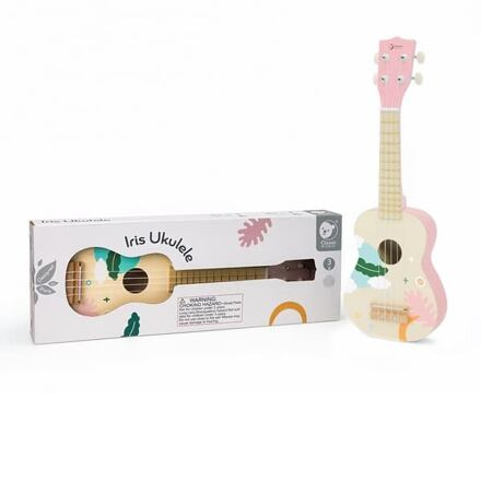 Klasické svět dřevěné ukulele pro děti růžové