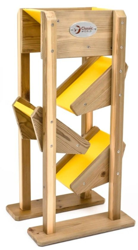 Dřevěná skluzavka na písek od Classic World