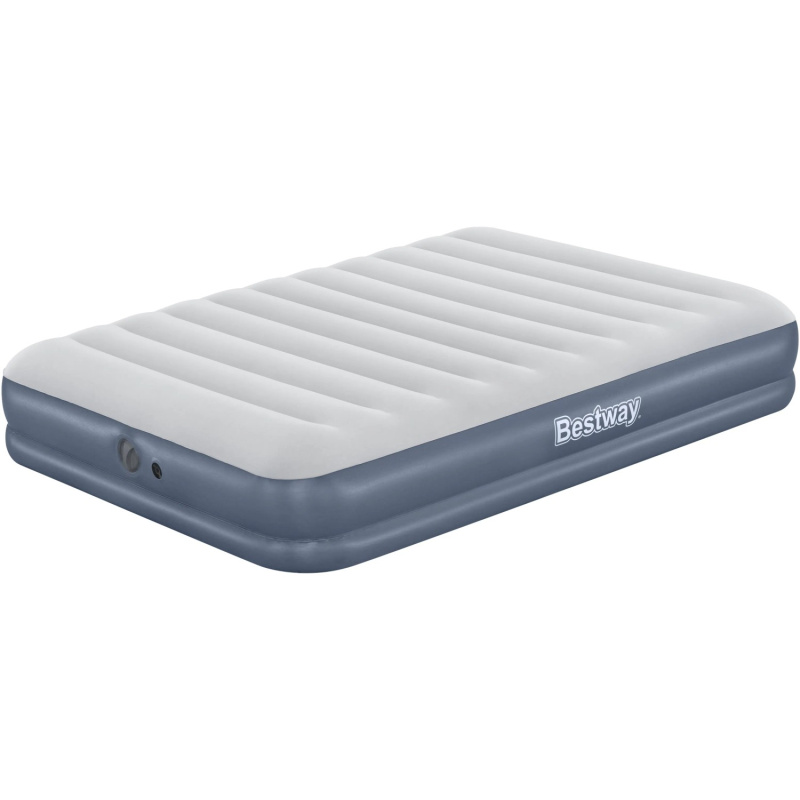 Bestway Nafukovací matrace TriTech Queen s vestavěnou pumpou 204 x 152 x 36 cm
