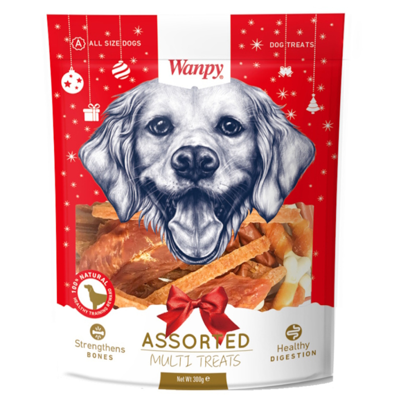 WANPY Christmas Pack Pamlsky pro psy 300 g
