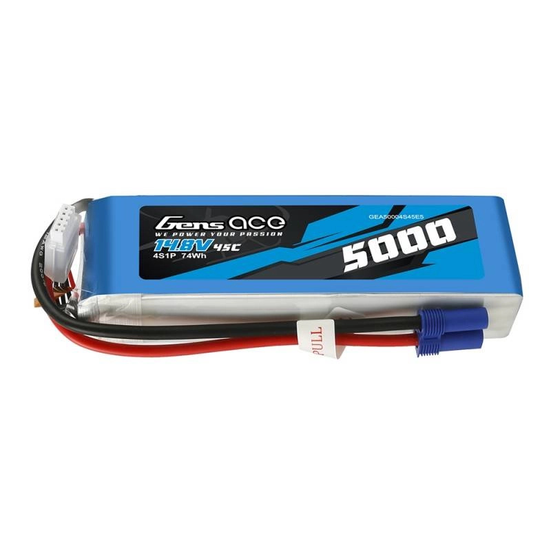 Baterie Gens Ace 5000mAh 14,8V 45C 4S1P
