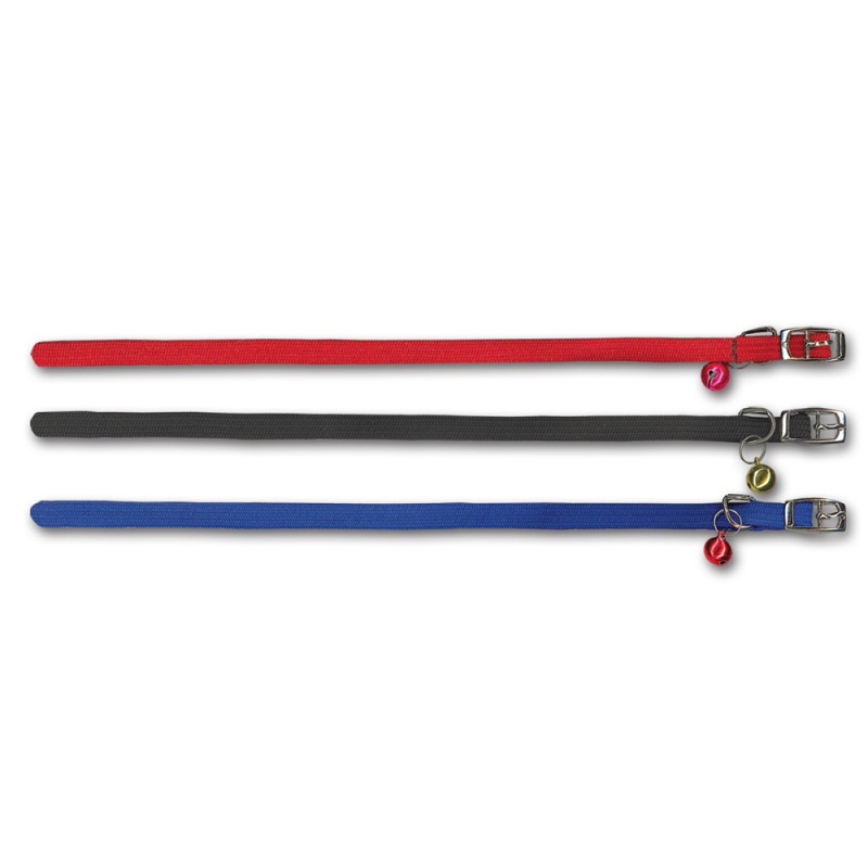 Obojky pro kočky - obojek pro kočky cat elastic s rolničkou