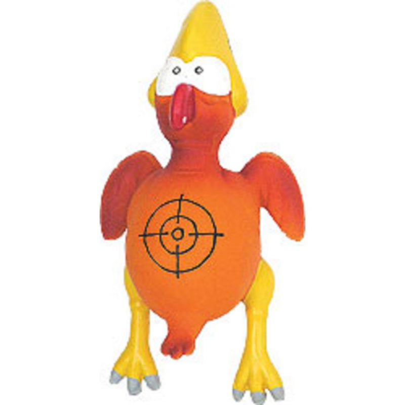Chicken Grippen stíhač - latexová hračka pro psy