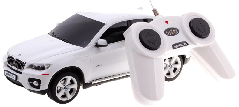 RC model BMW X6 1:24 bílý od RASTAR