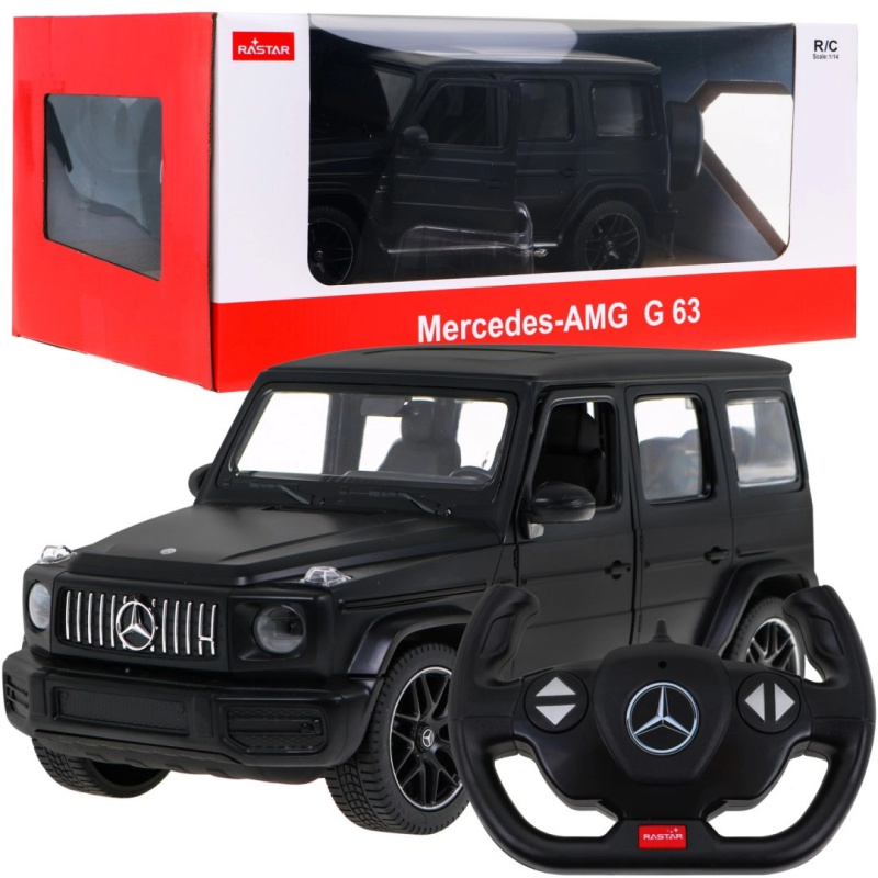 Rastar dálkově ovládané auto 1:14 Mercedes‑AMG G 63 – Černá