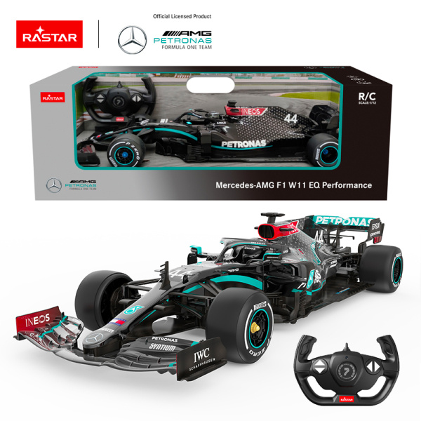 RC model Rastar formule 1 Mercedes-AMG F1 W11 EQ Performance 1:12 na dálkové ovládání
