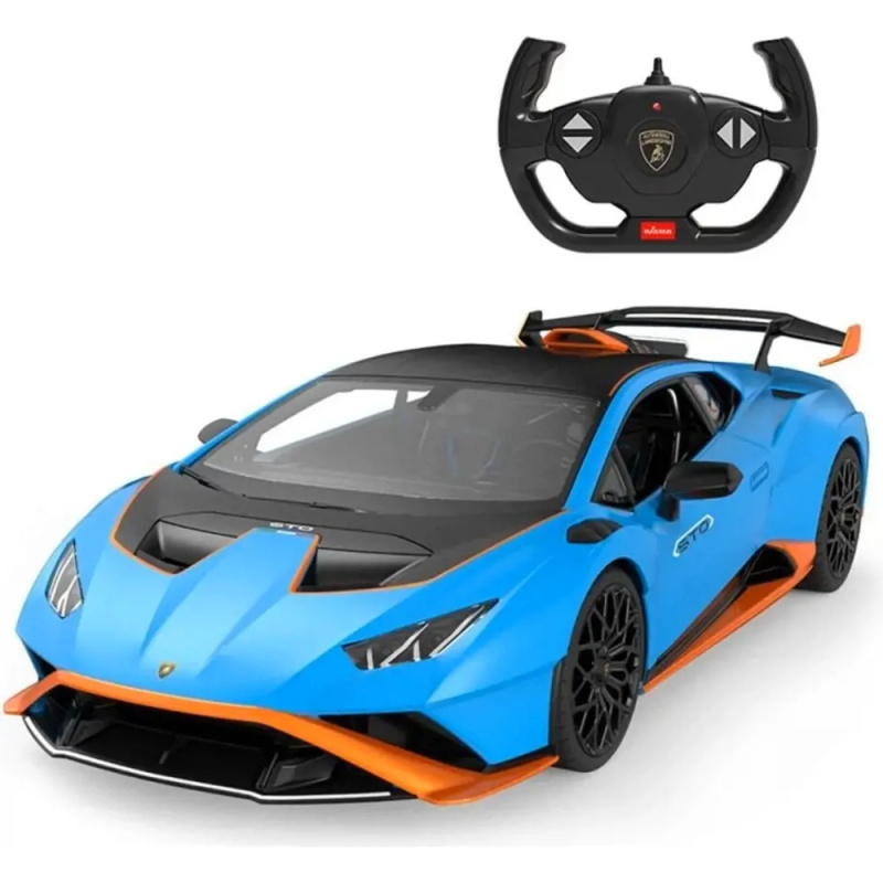 Rastar RC auto Lamborghini Huracán STO 2,4GHz, RTR modrá 1:14
