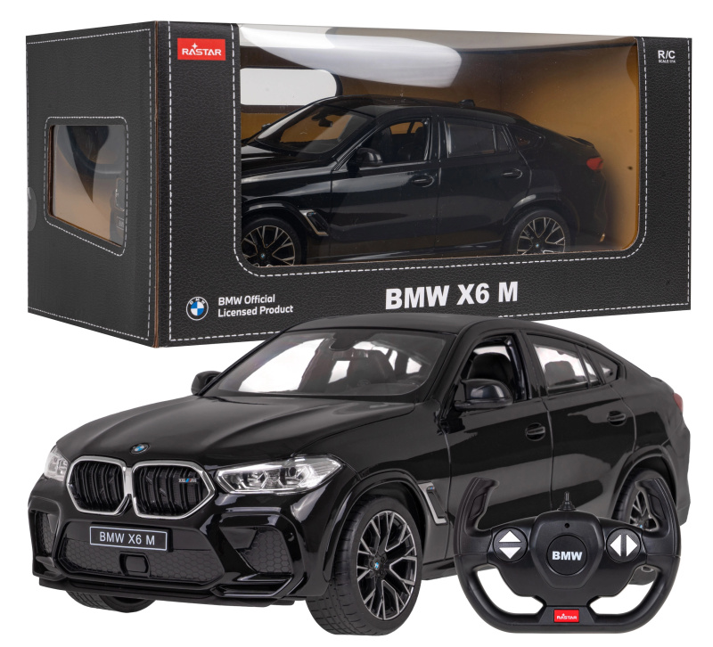 R/C BMW X6 M 1:14 RASTAR – Černé