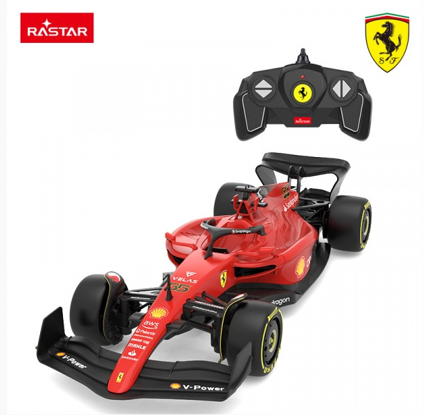 R/C auto formule 1 Ferrari F1 75 1:18 2,4GHz RASTAR