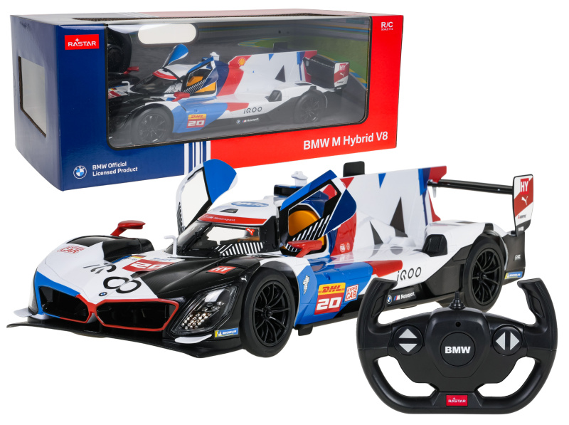 RC auto 1:14 BMW M Hybrid V8 bílé Rastar