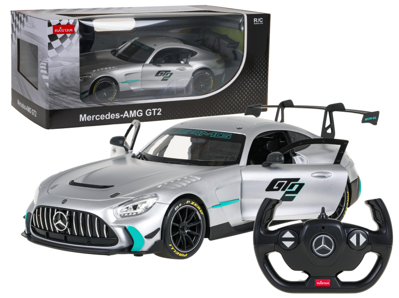 R/C auto 1:14 MERCEDES-AMG GT2 šedé Rastar