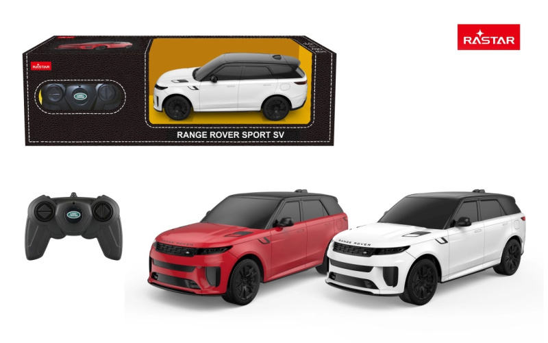 R/C auto 1:24 RANGE ROVER Sport SV bílé RASTAR