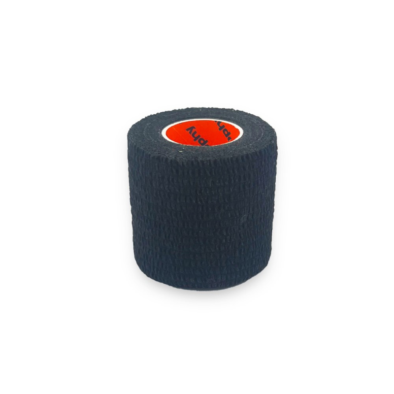 Spophy Cohesive Bandage 5 cm x 4,5 cm biodegradabilní samodržící bandáž černá