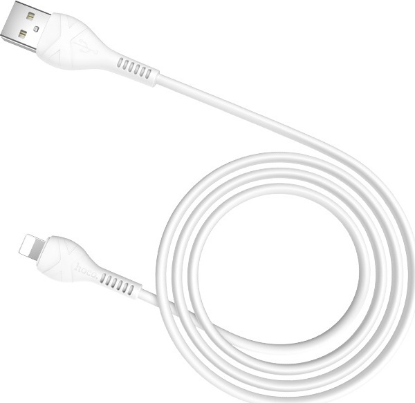 HOCO kabel USB pro iPhone Lightning 8-pin Cool power X37 1 metr bílý