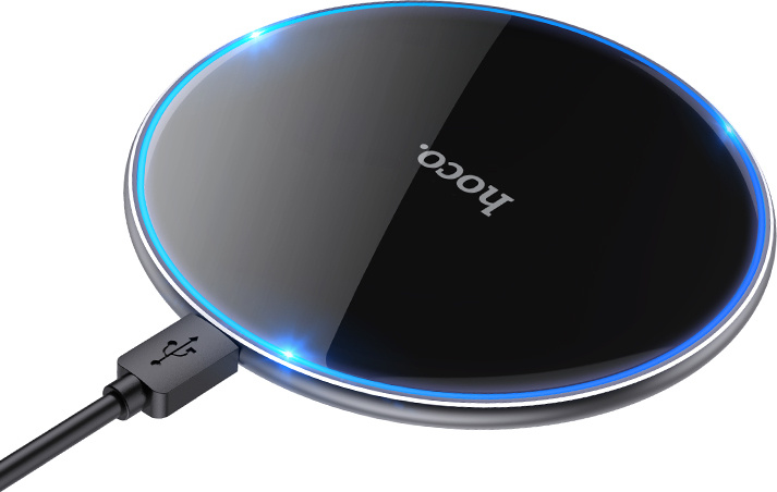 Hoco Rychlá bezdrátová nabíječka - Hoco, CW6 ProEasy 15W Black