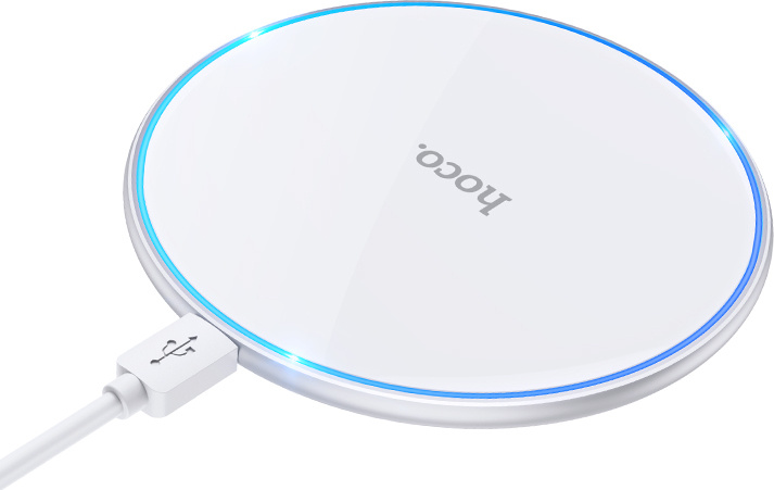 Hoco Rychlá bezdrátová nabíječka - Hoco, CW6 ProEasy 15W White