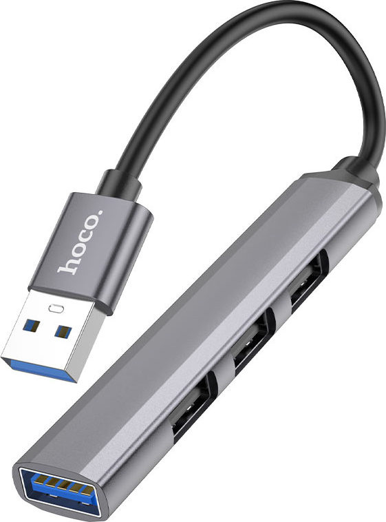 Hoco Redukce USB-A to USB-A - Hoco, HB26 Gray