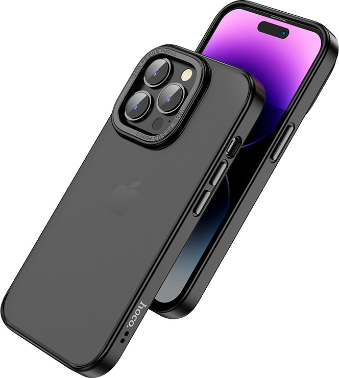 Hoco Ochranný kryt pro iPhone 14 Pro MAX - Hoco, GoldenShield Black