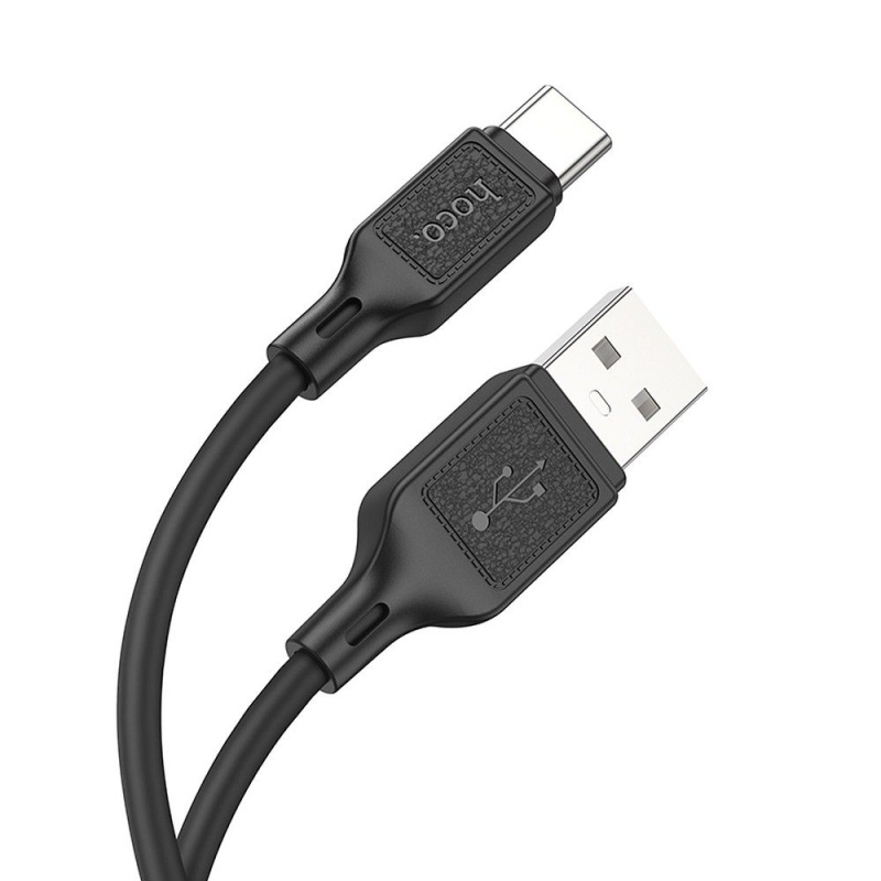 Kabel HOCO USB A na typ C 3A X90 1 m černý