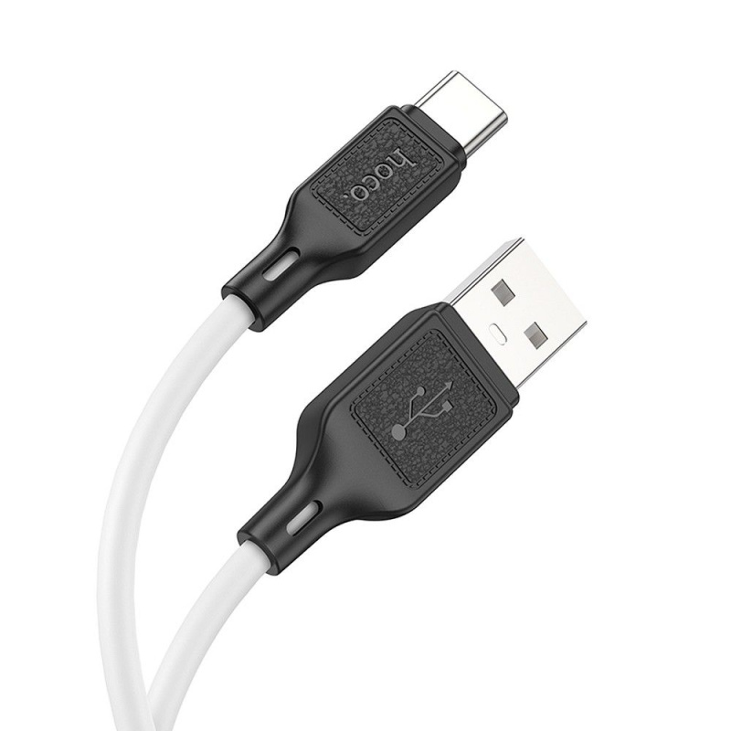 Kabel HOCO USB A na typ C 3A X90 1 m bílý