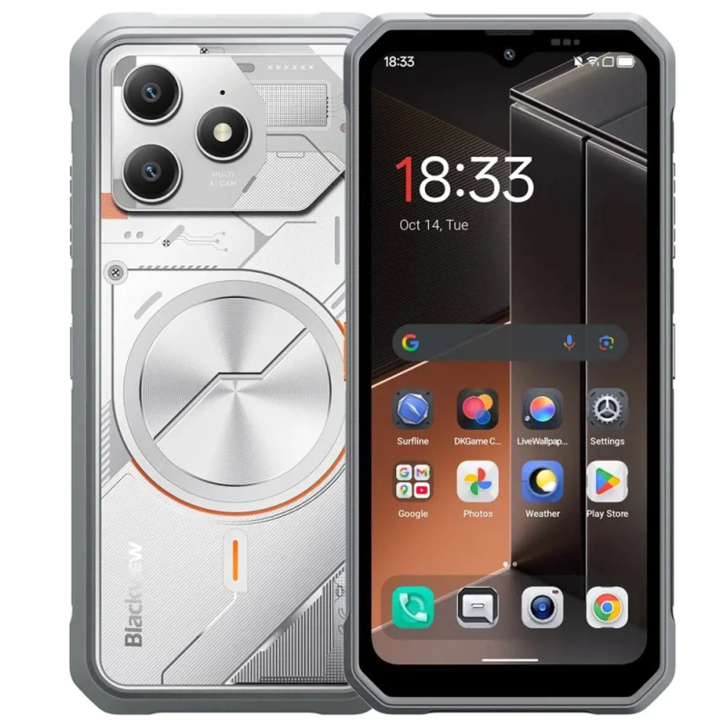 Blackview FORT 100 8GB/128GB stříbrný Stříbrná