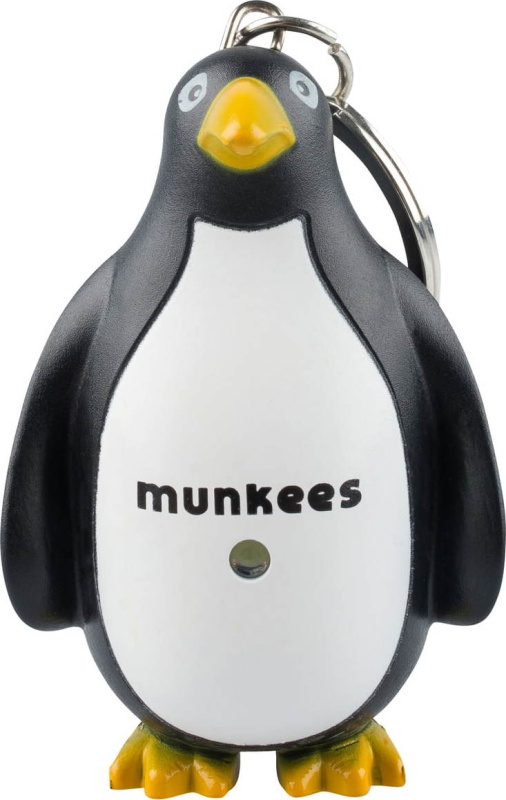 Munkees Přívěsek LED & Sound - Tučňák