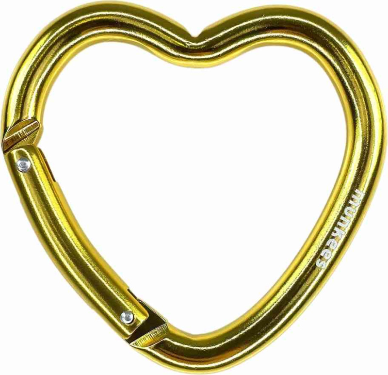 Munkees Karabina Heart - gold