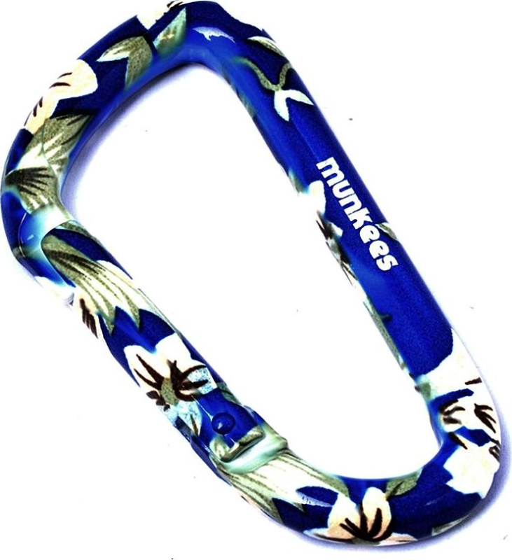 Munkees Karabina Flower Blue L