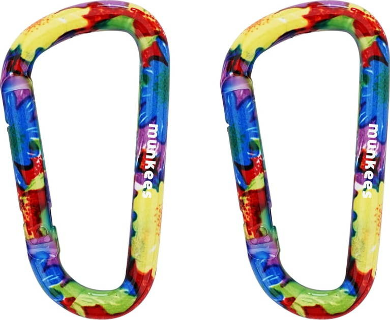 Munkees Karabina Flower Colour S - 2 kusy