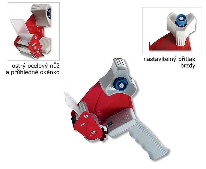 Odvíječ balicí pásky CONCORDE do šíře 50mm CONCORDE